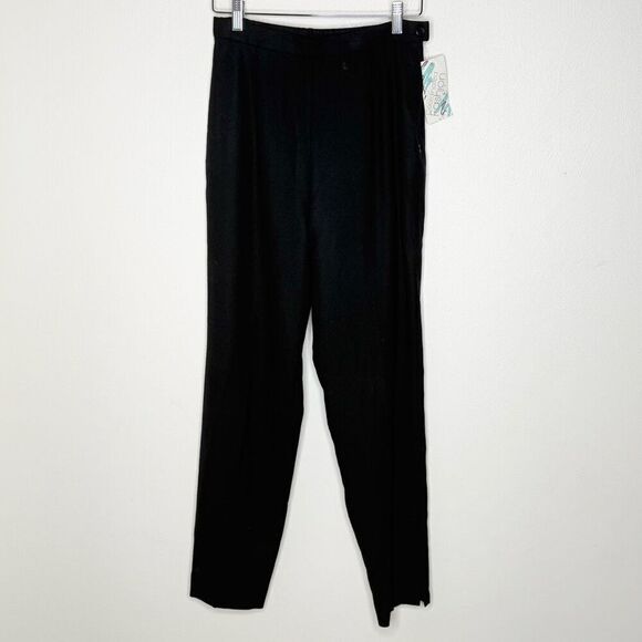 Pendleton Vintage Wool Slacks Trousers Career Pants - Black - Women’s US 10 - Picture 1 of 7